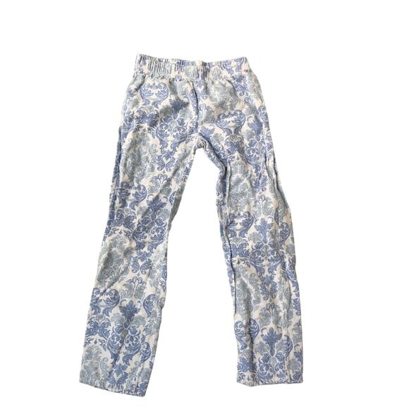 Adrienne Vittadini Cotton Blue White Pajama Set Women's Small - Picture 9 of 11